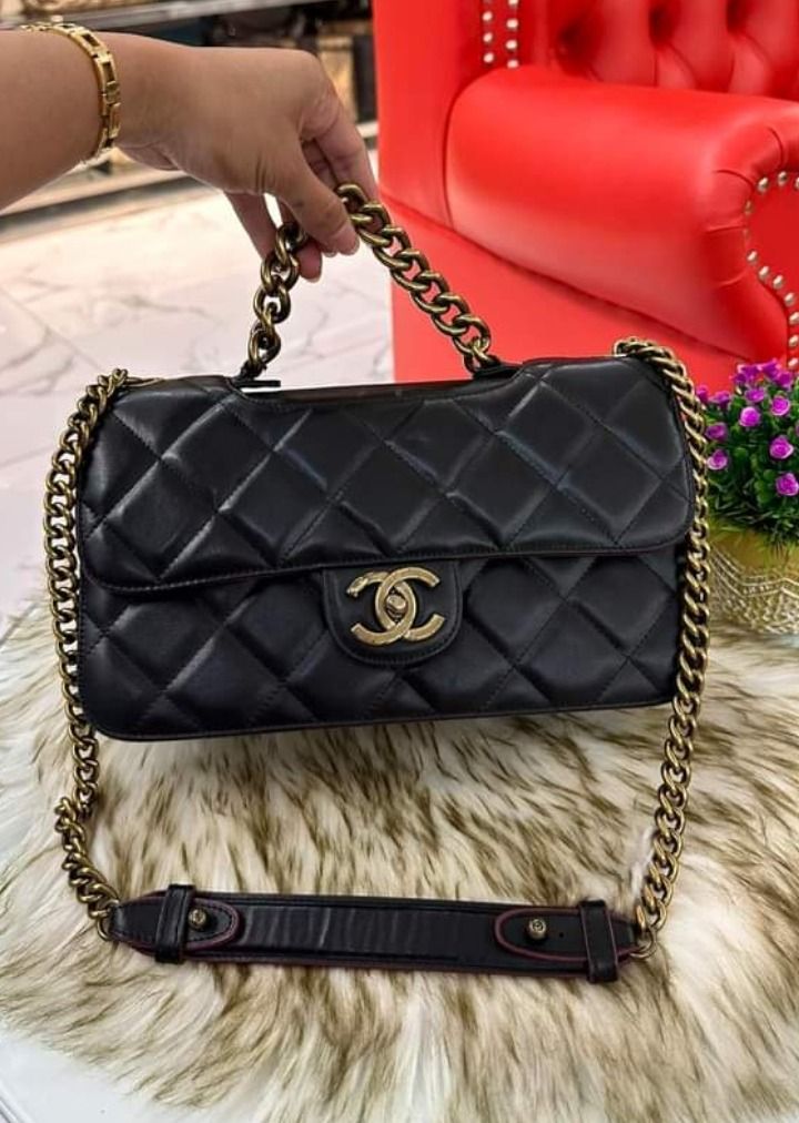 Chanel Perfect Edge Flap Bag Quilted Glazed Calfskin6, Luxury