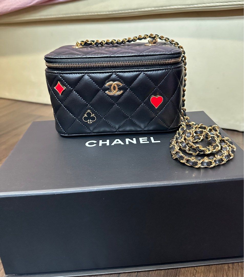 Chanel Vanity Bag, Luxury, Bags & Wallets on Carousell