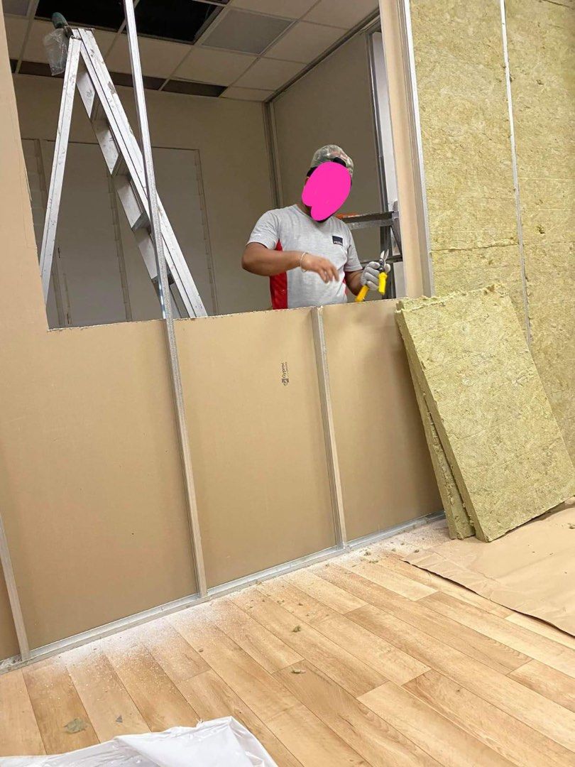 Cheap false ceiling,partition wall,cove light‘Lvov installation628630756766751110