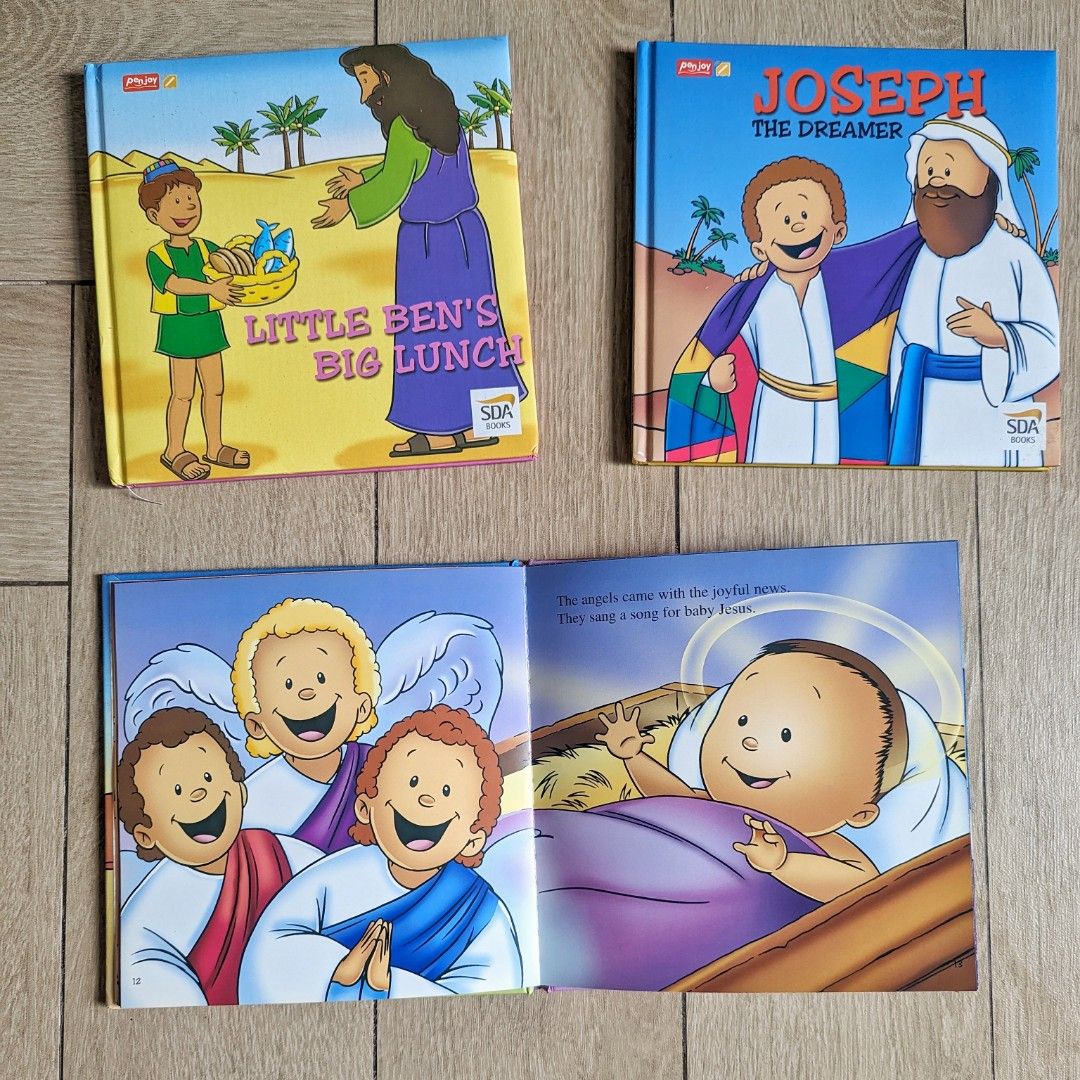 Children Bible Story Books All for 10, Hobbies & Toys, Books