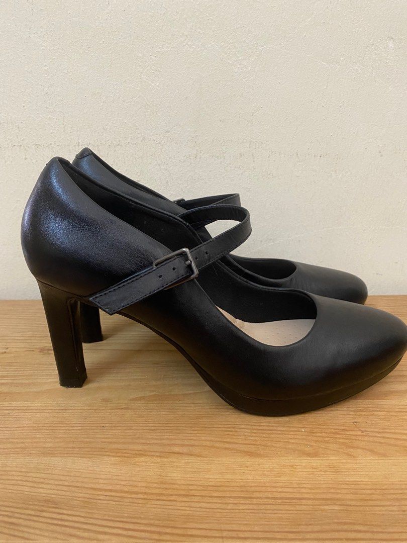 Clarks 2 inch heels on sale