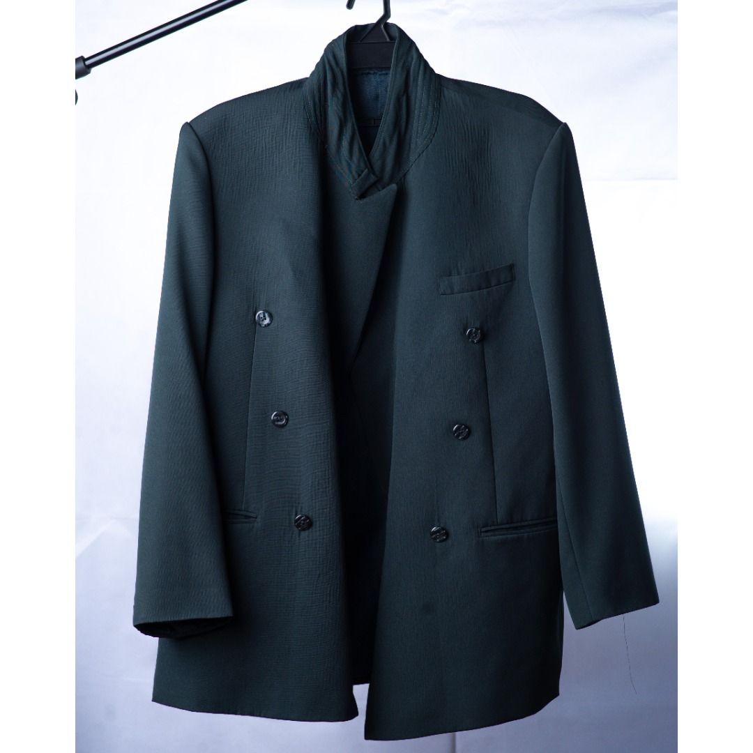 Classic Men Dark Green Coat Blazer Men s Fashion Coats Jackets