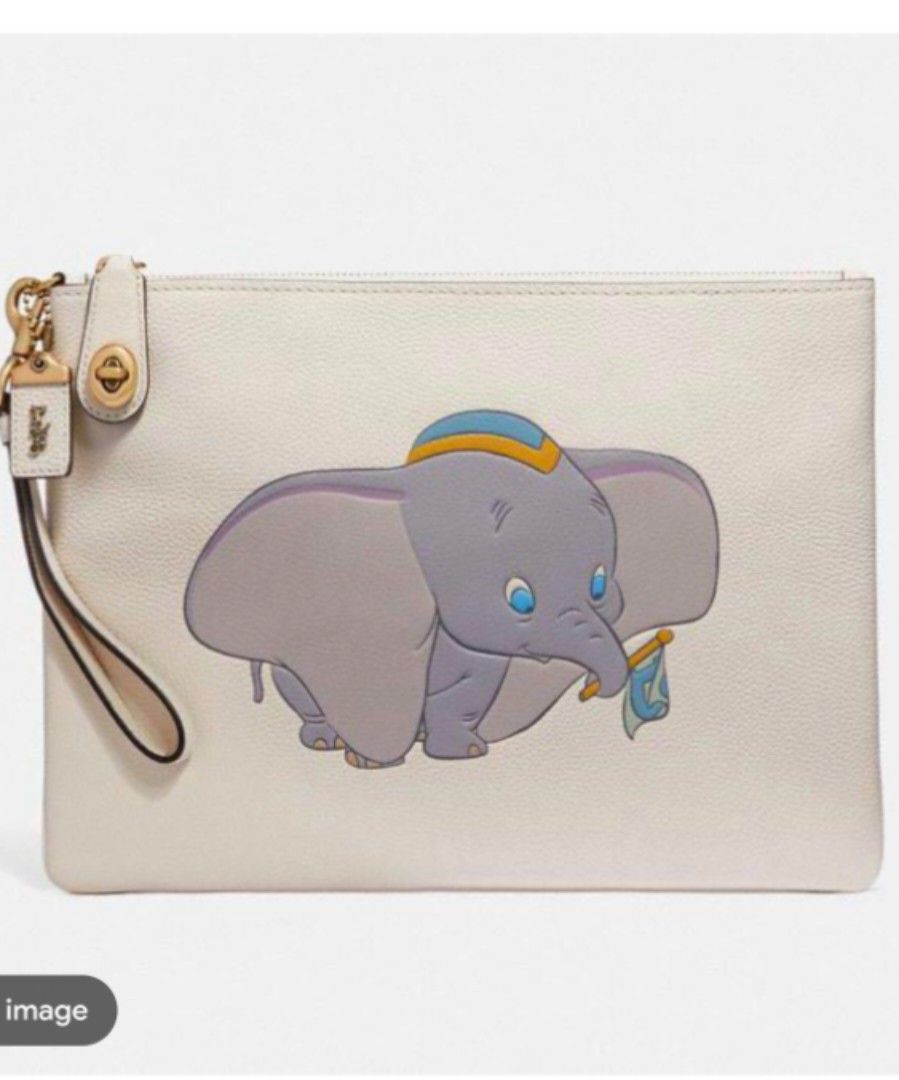 Coach Dumbo Wristlet Clutch bag, Luxury, Bags Wallets on Carousell