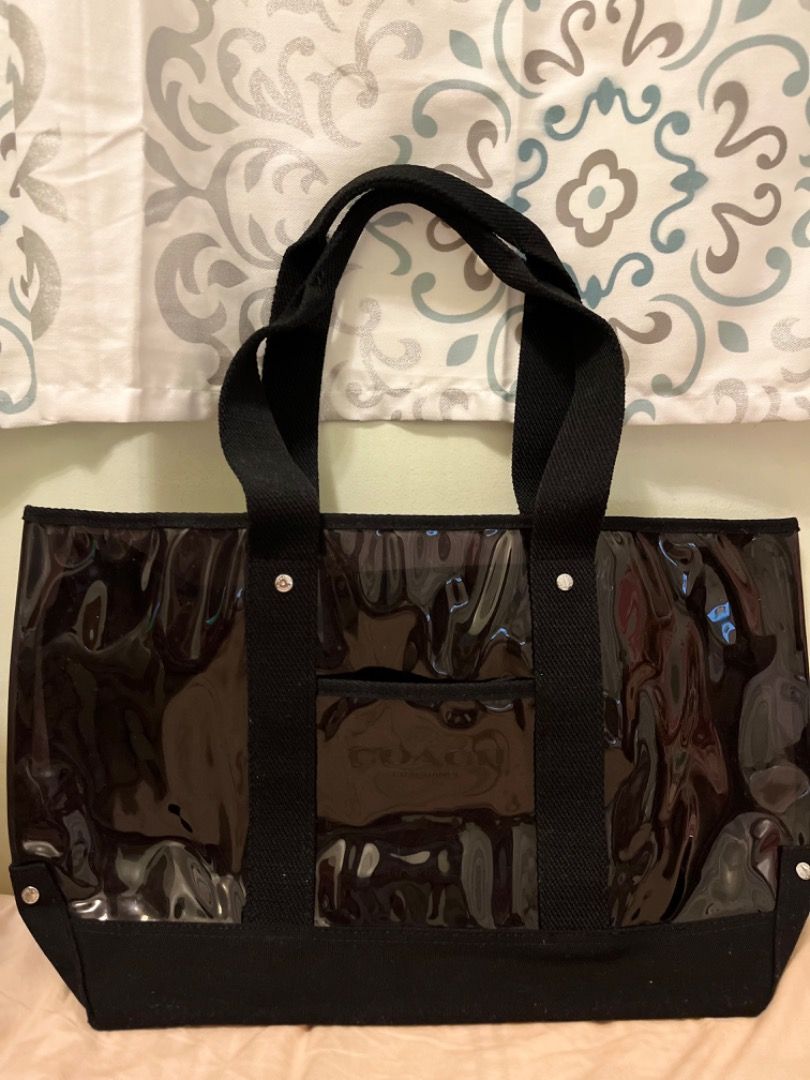 Coach Fragrance Clear Tote Bag