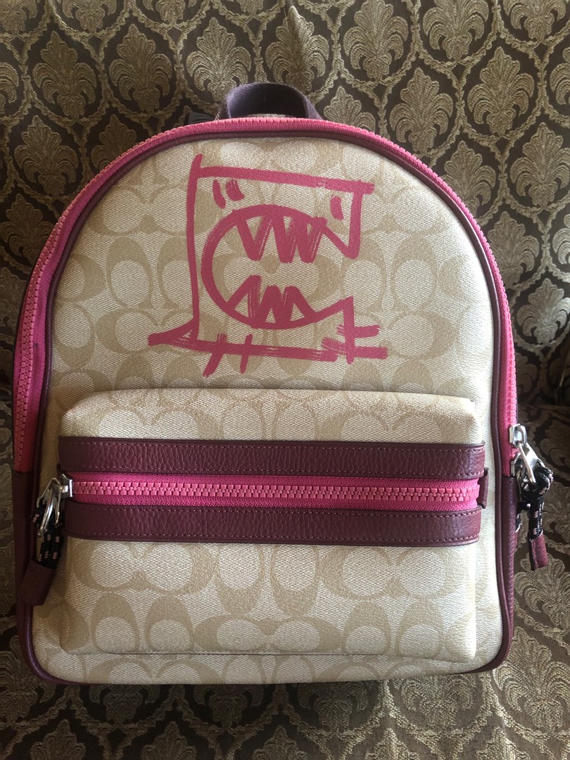Coach vale medium charlie backpack store