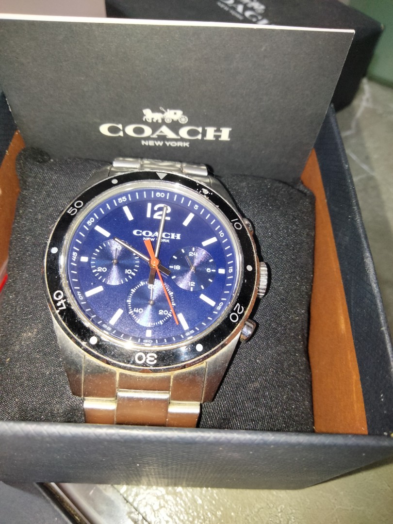 Coach Men Watch, Men's Fashion, Watches & Accessories, Watches on Carousell