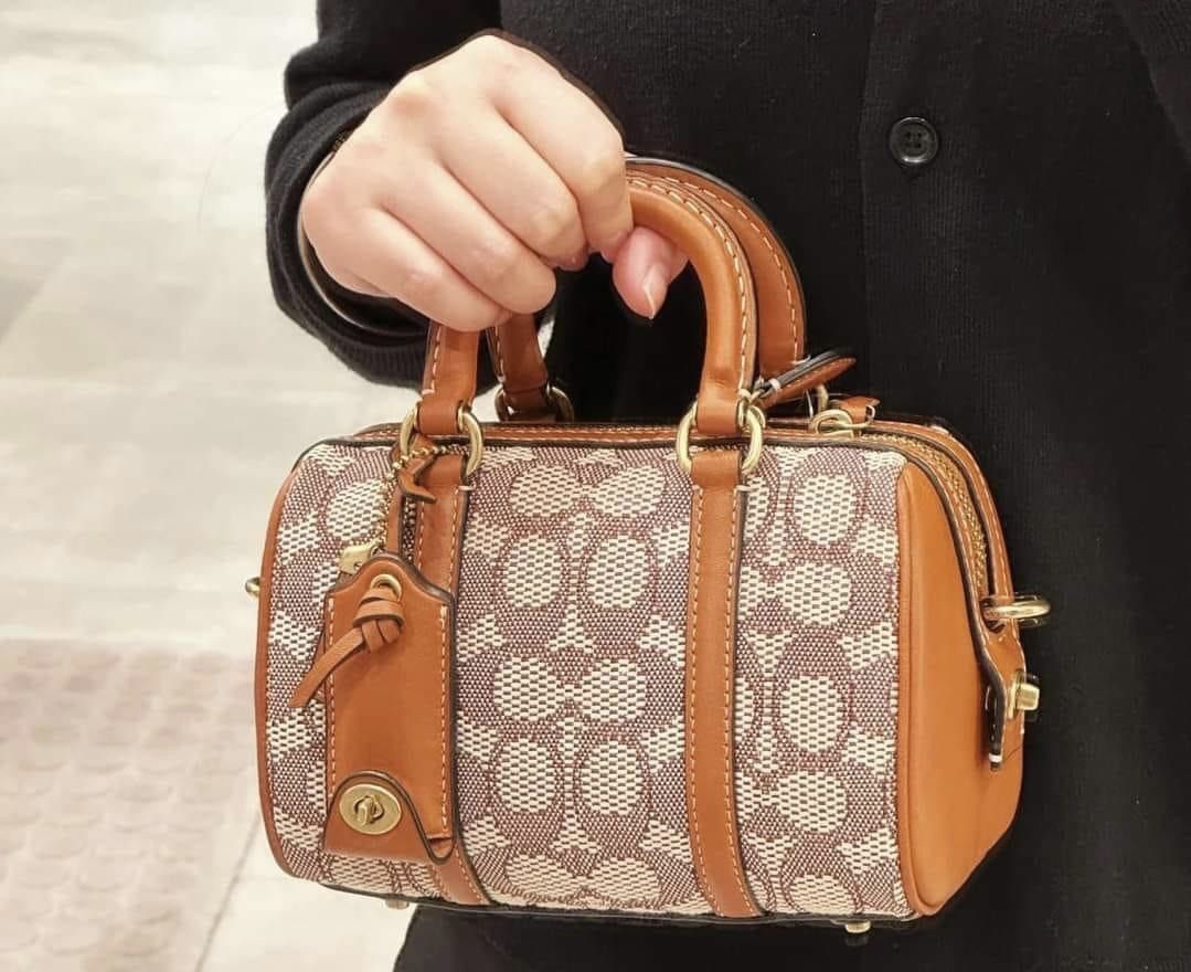 Coach mini ruby satchel 👜 (Category: Luxury Bags & Wallets) located in Las Pinas. Submitted by yhn_boutique (Listing ID 1243977414, Image 2). Description: 📌Actual pic posted 📌cod via lalamove/ grab 📌J&T pay today ship today 📌 complete inclusions .