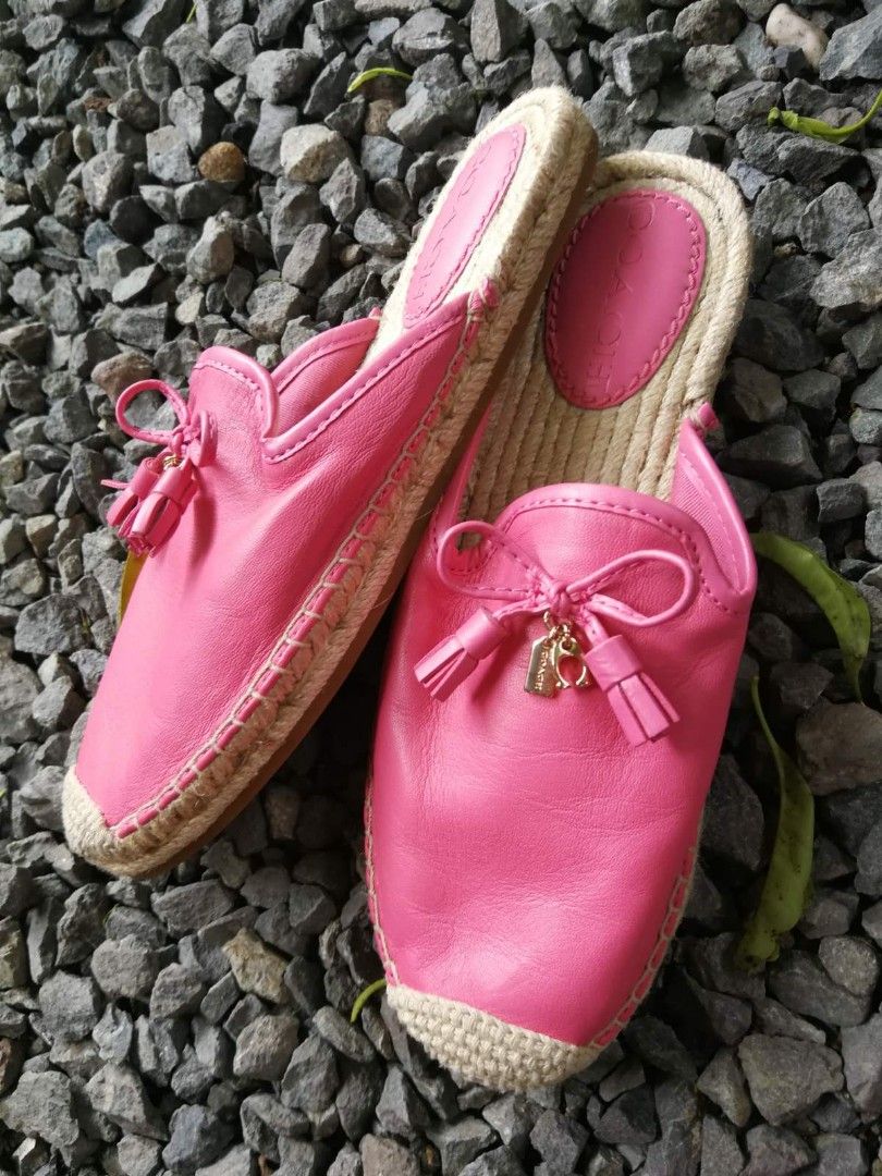 Coach Slip On Espadrille Women s Fashion Footwear Flats