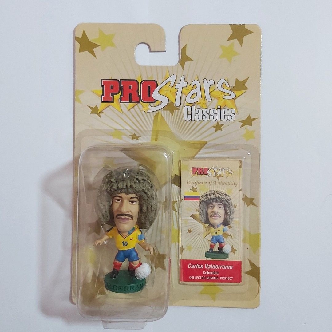 Colombia Carlos Valderrama Classic Prostars Corinthian Figurine