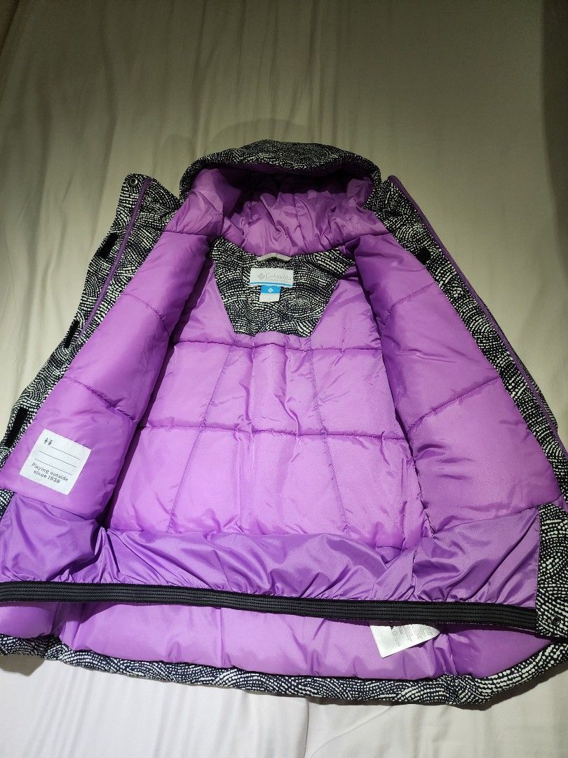 Purple columbia winter jacket on sale