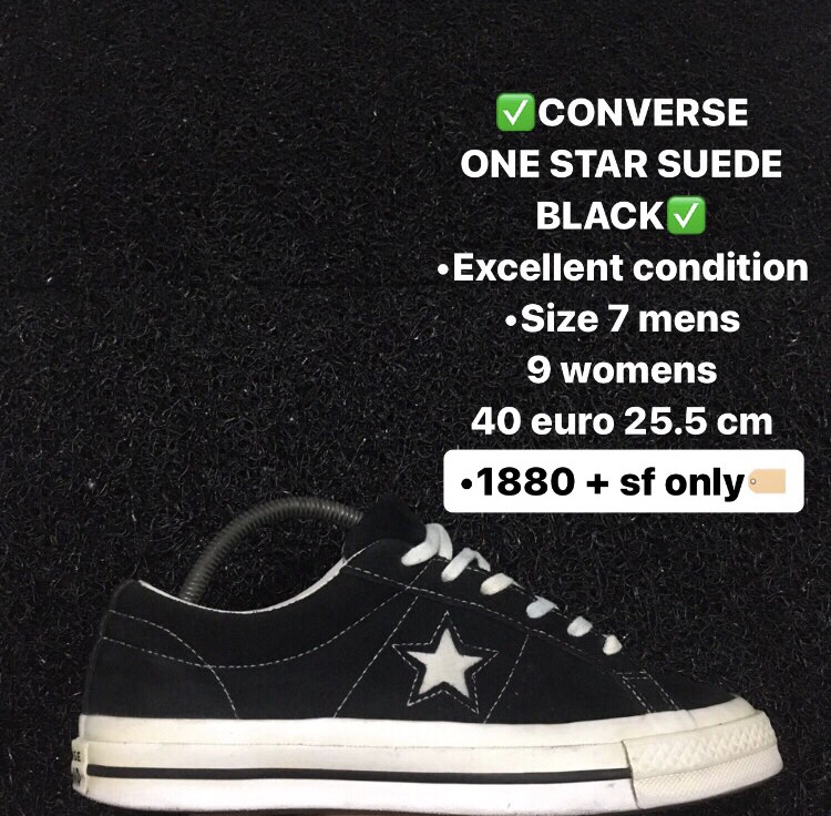 CONVERSE ONE STAR Men s Fashion Footwear Sneakers on Carousell