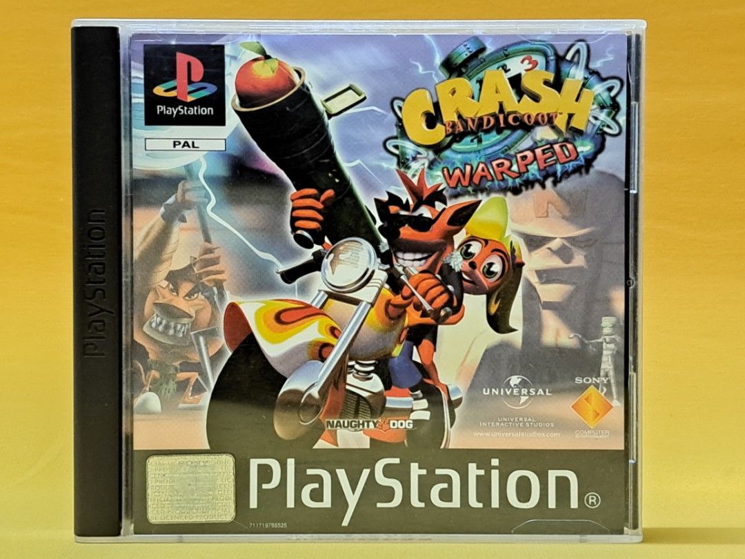 🔥CRASH BANDICOOT 3 WARPED🔥 PS1 PAL, Video Gaming, Video Games,  PlayStation on Carousell