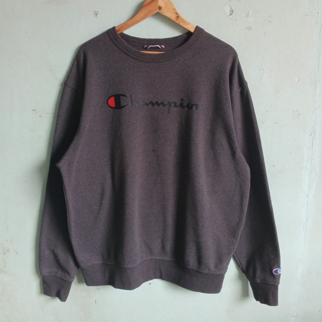 Champion sweater sales dark grey