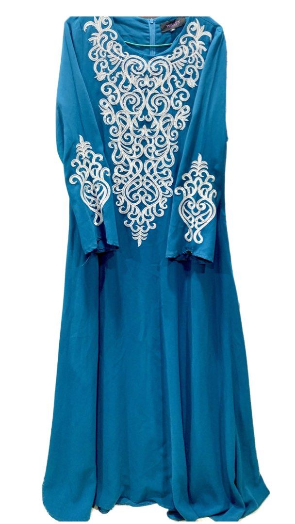 Deep turquoise dress clearance