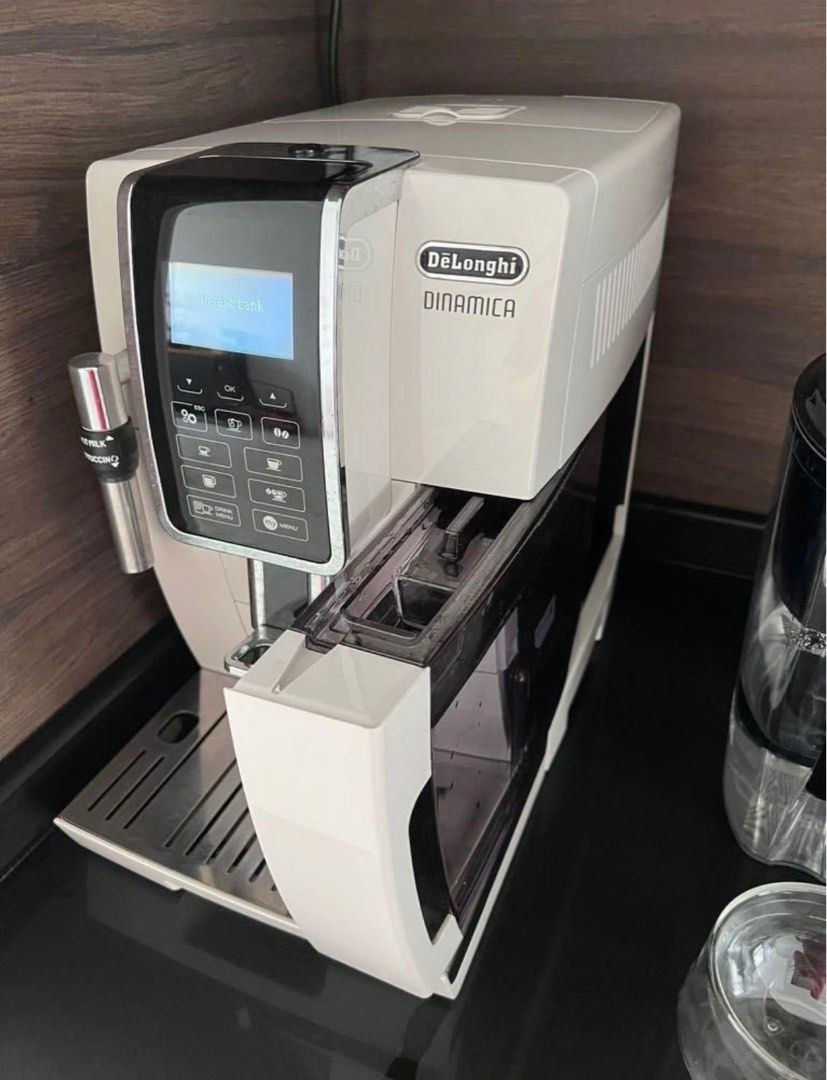 Delonghi Dinamica Espresso Machine with Milk Foamer Made in Italy, TV