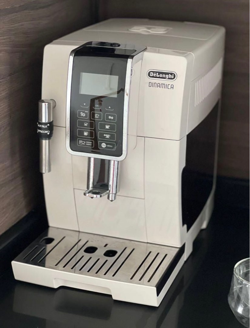 Delonghi Dinamica Espresso Machine with Milk Foamer Made in Italy, TV