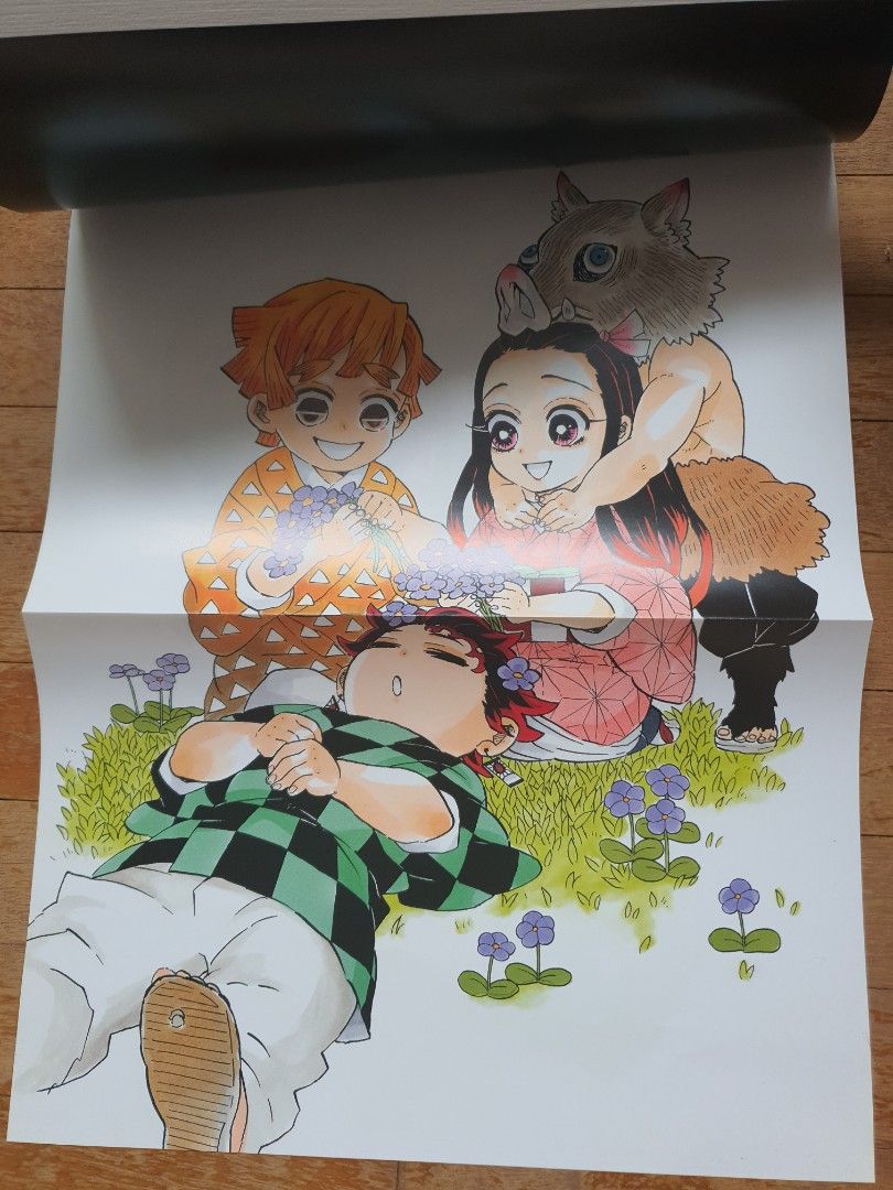 Demon slayer artbook, Hobbies & Toys, Memorabilia & Collectibles, Jpop