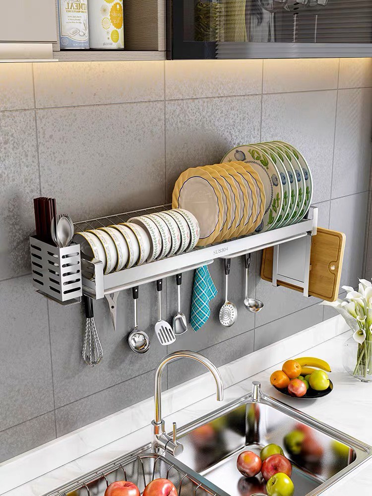 Dish drying rack, Furniture & Home Living, Bathroom & Kitchen Fixtures ...