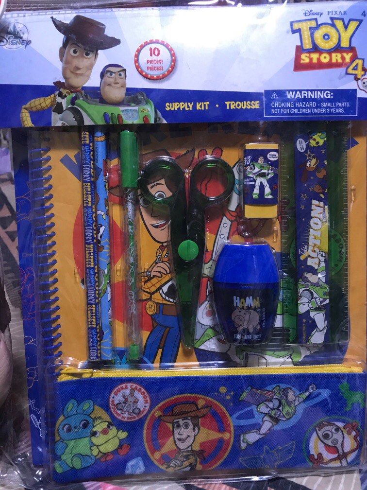 Disney Toy Story 4 Supply Kit on Carousell