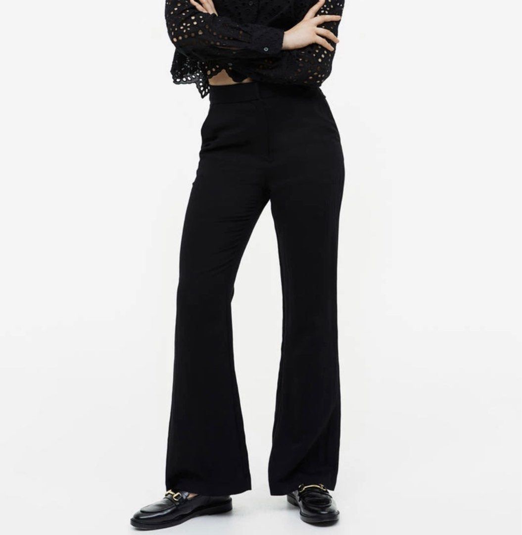 Dorothy Perkins Flared Work Pants Trousers, Women's Fashion, Bottoms, Other  Bottoms on Carousell