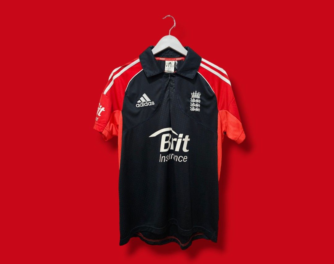 England Cricket Jersey Size XL Shirt Adidas V37375