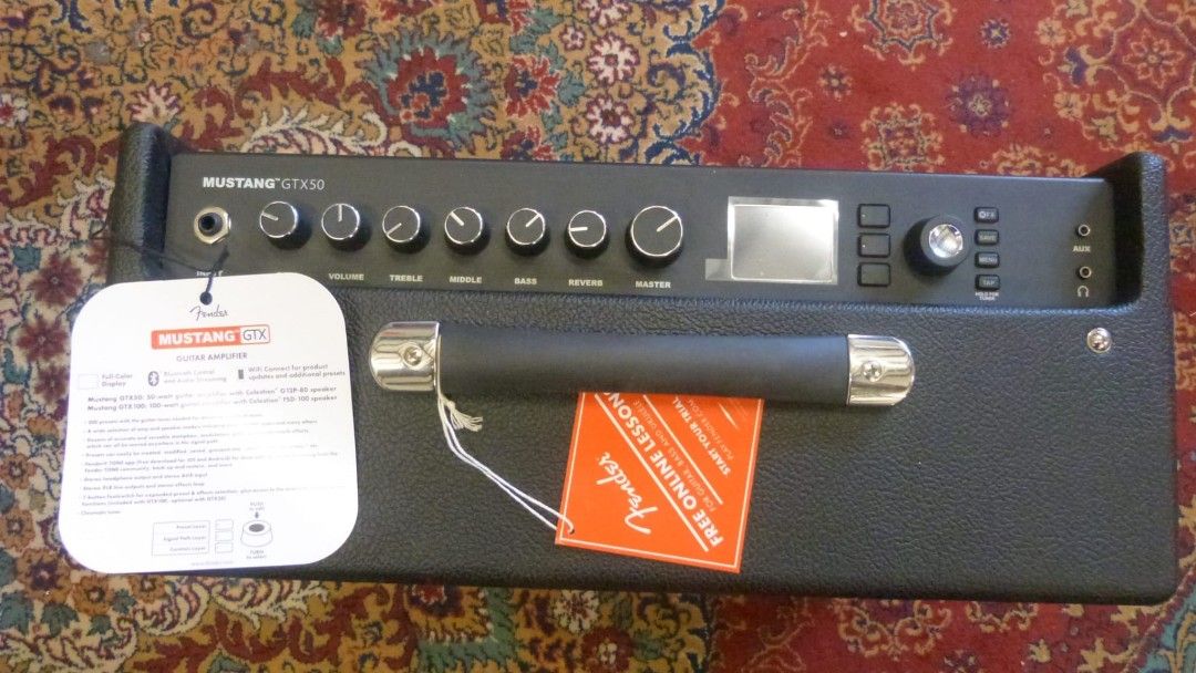 Fender Mustang GTX50, Hobbies & Toys, Music & Media, Music Accessories