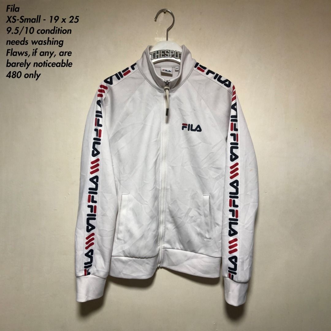 Fila taped track jacket Men s Fashion Coats Jackets and