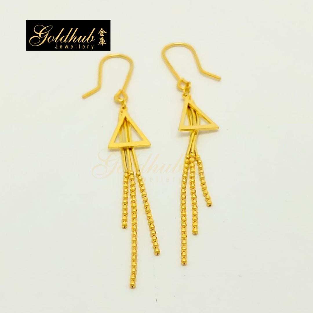 Gold earrings model outlet and price