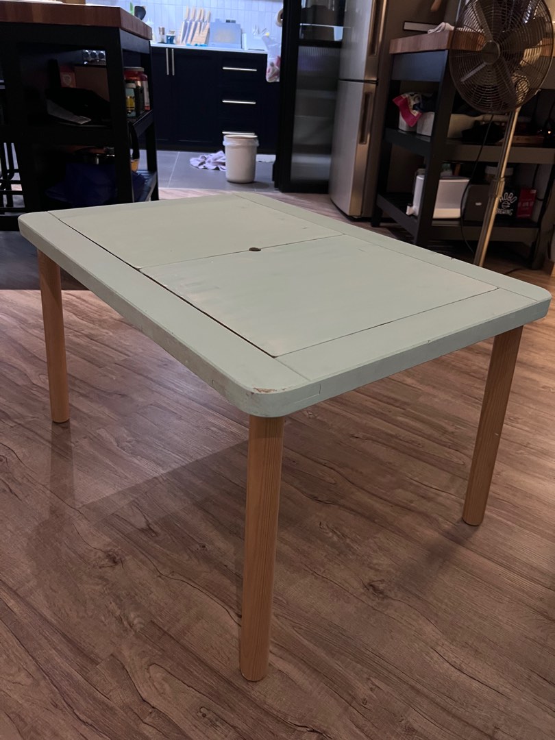 Flisat ikea children s table chair Furniture Home Living