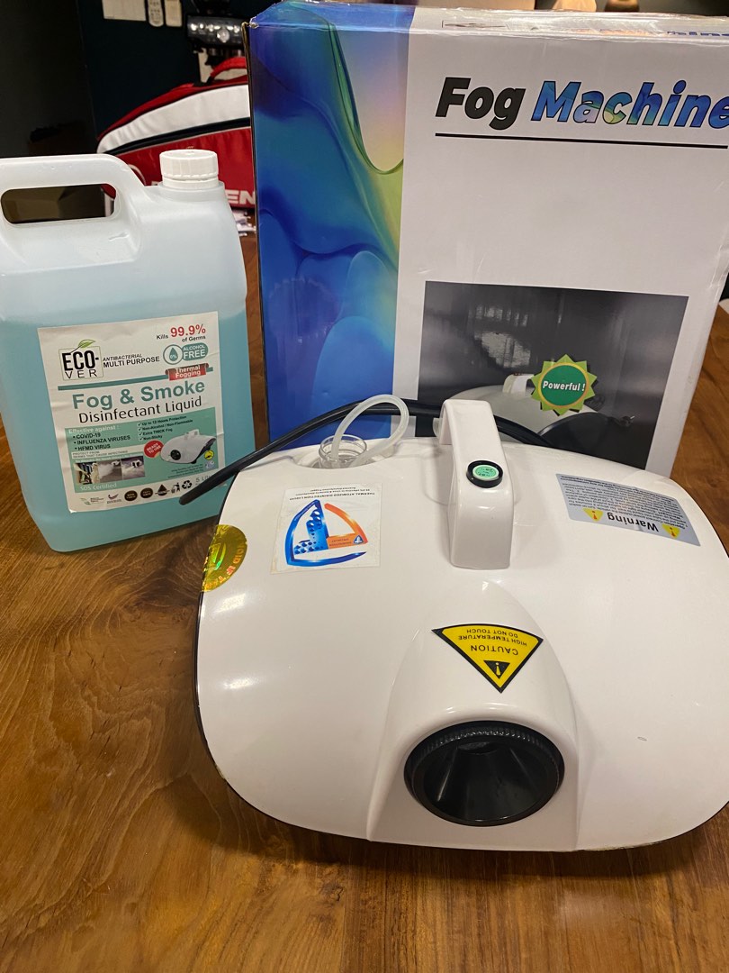 Fog Machine and Disinfectant Liquid, TV & Home Appliances, Air