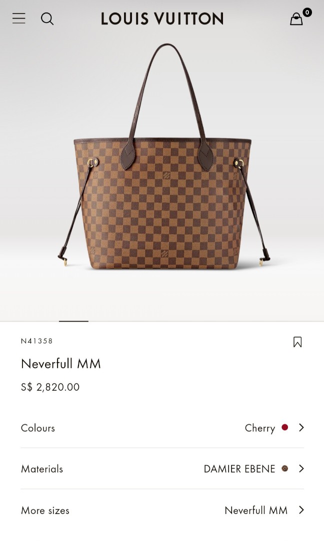 A Louis Vuitton Neverfull Size Guide  Academy by FASHIONPHILE