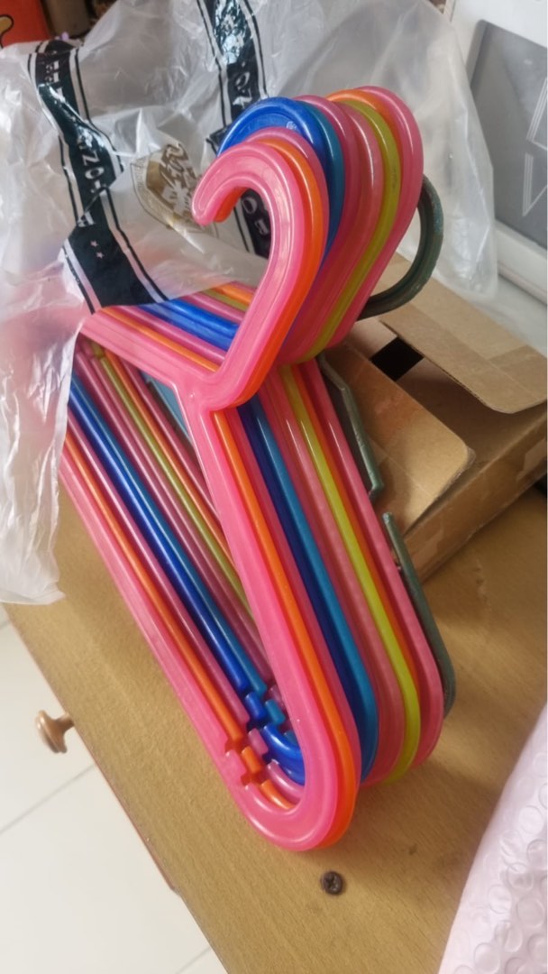 Free hangers. Self pickup from yishun, Furniture & Home Living, Home Improvement & Organisation