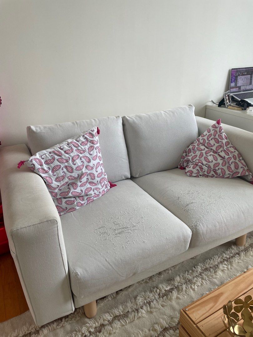 FREE IKEA 2 SEATER SOFA, Furniture & Home Living, Furniture, Sofas on