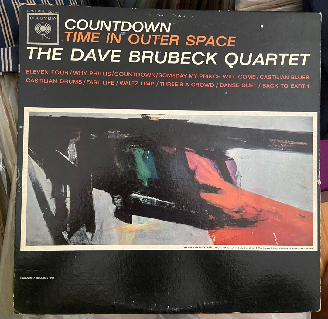 Fs dave brubeck time in outer space original vintage us pressing vinyl