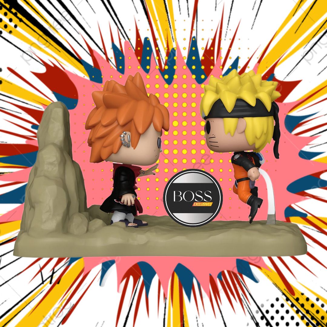 Funko Pop! Naruto: Shippuden Pain vs. Naruto Funko Pop! Moment, Hobbies &  Toys, Toys & Games on Carousell