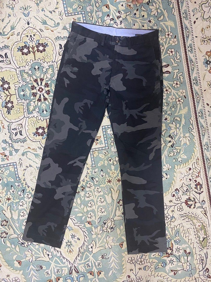 Polo blue camo pants hot sale