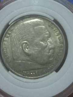 German Nazi Silver Coin
