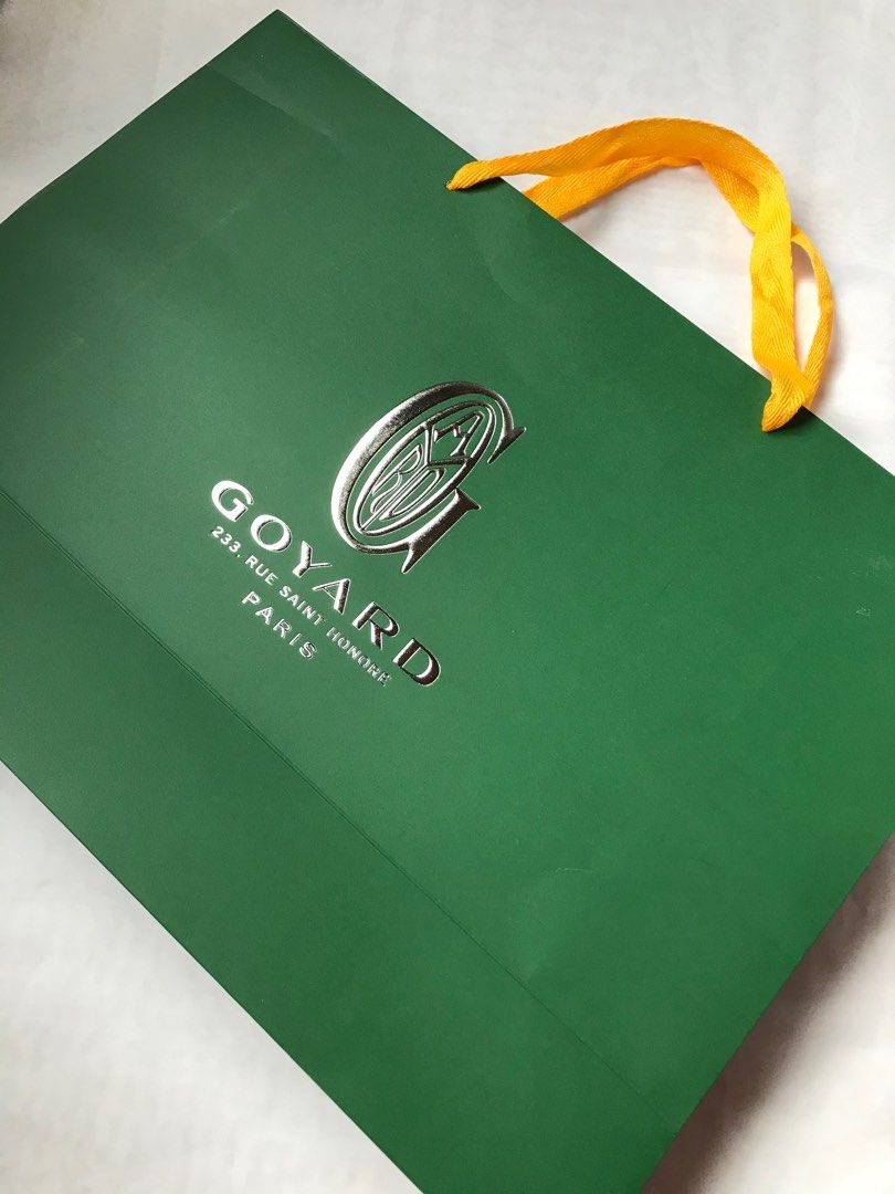 Goyard cheap paper bag
