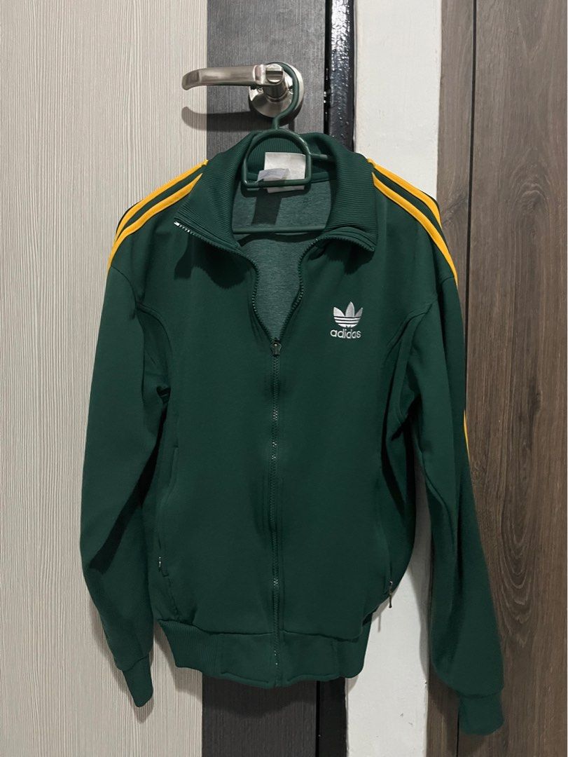 Adidas on sale jacket green