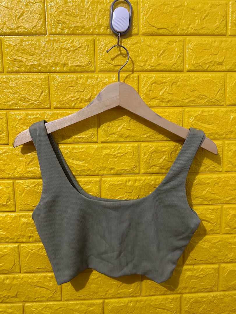 Green sage top on Carousell