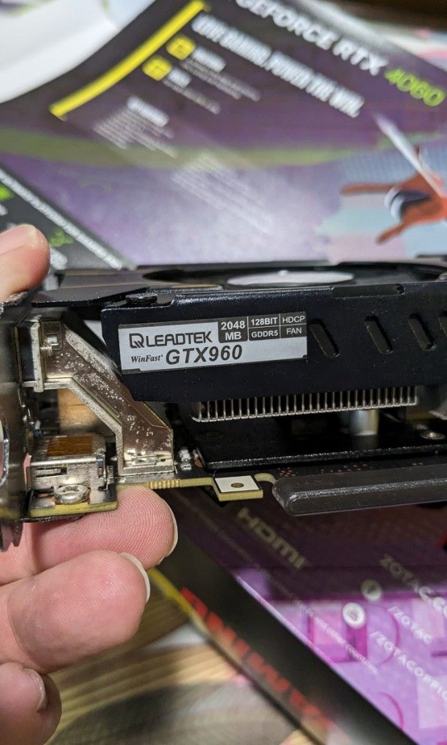 Nvidia Gtx960 2gb graphics card GPU, Computers & Tech, Parts ...