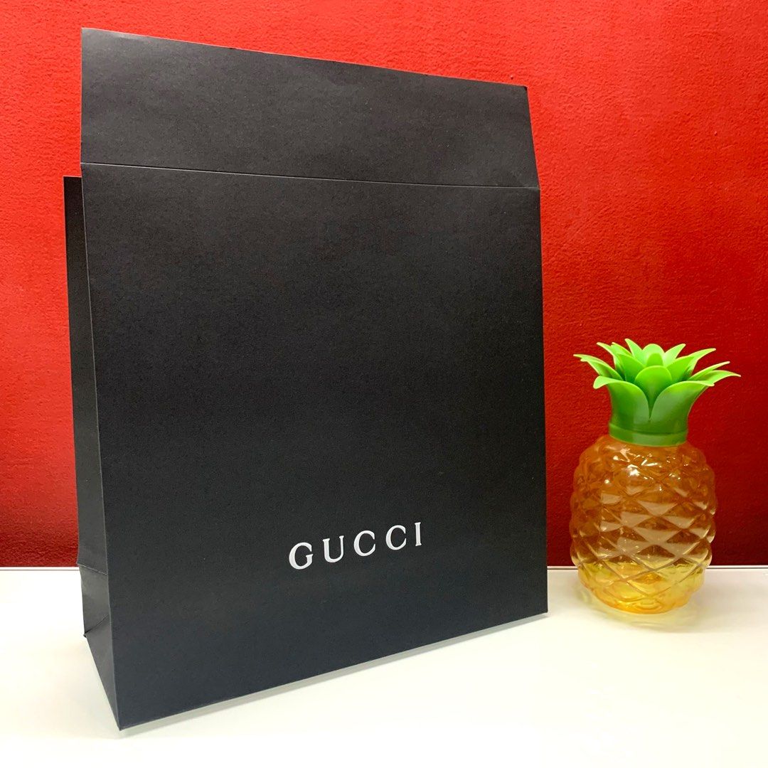 Gucci Paperbag Sleeve (Category: Luxury Accessories) located in Manila. Submitted by coolandchic (Listing ID 1181767869, Image 1). Description: From Gucci Paris .