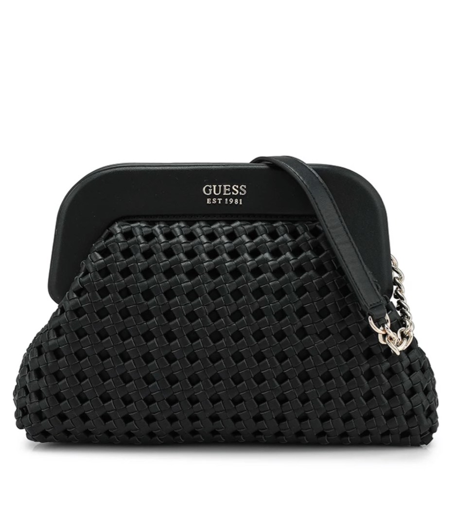 Guess black clutch purse store