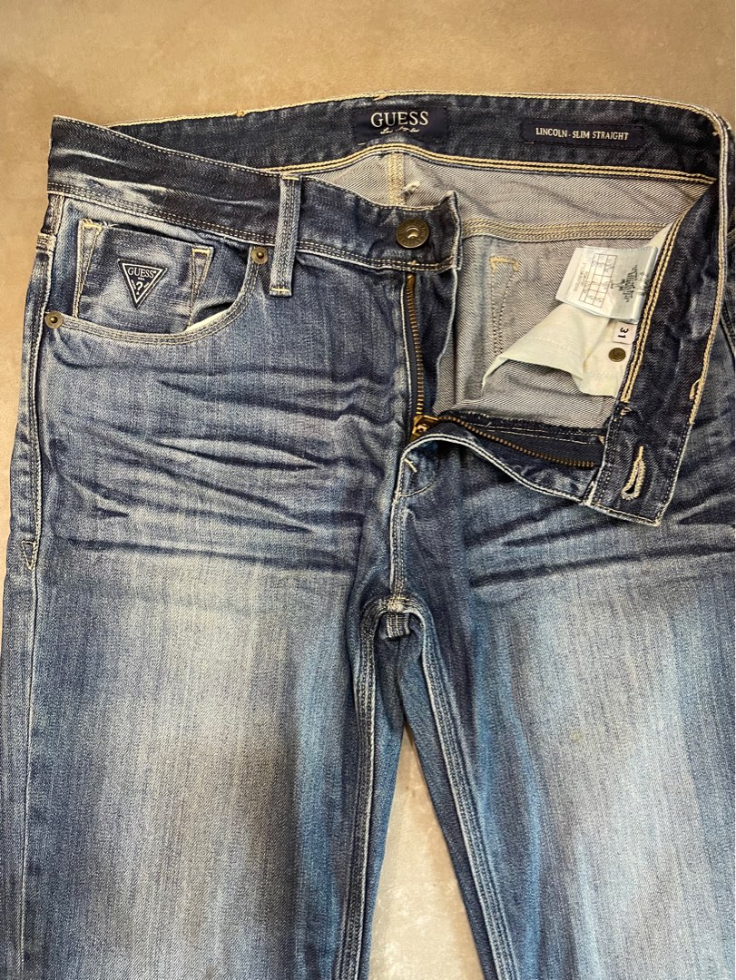 Lincoln slim straight guess outlet