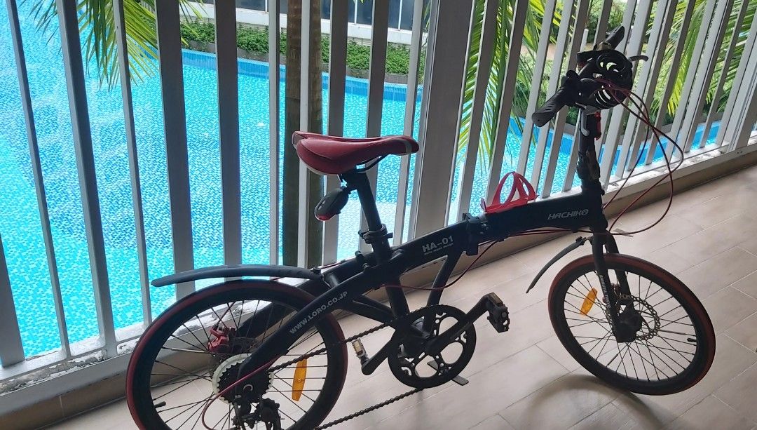 Hachiko folding bike cheap