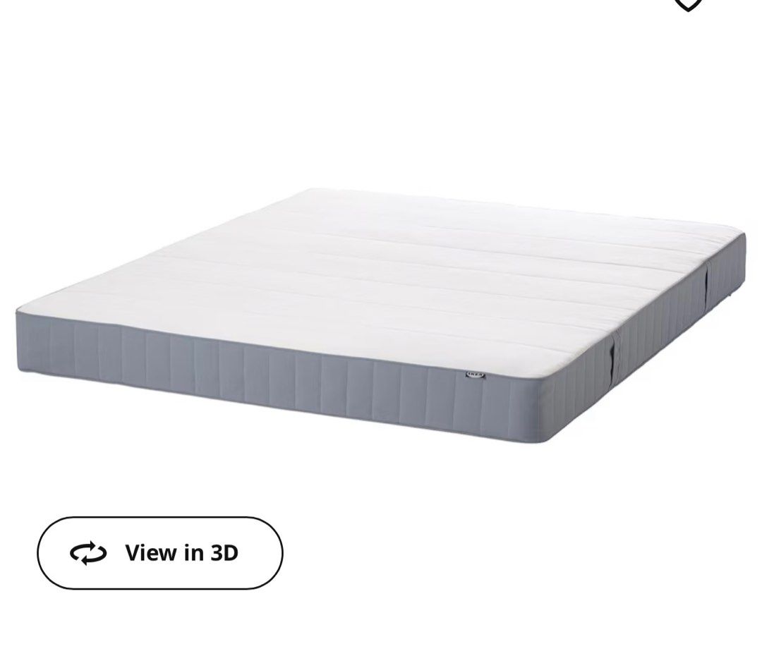 HAFSLO IKEA MATTRESS queen