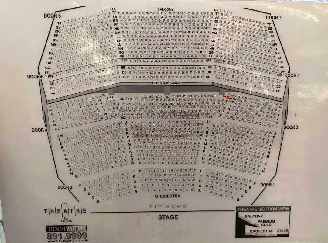 Hamilton top orchestra seats