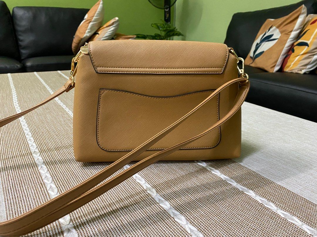 Handbag British Polo Beg Tangan Beige Blue Maroon