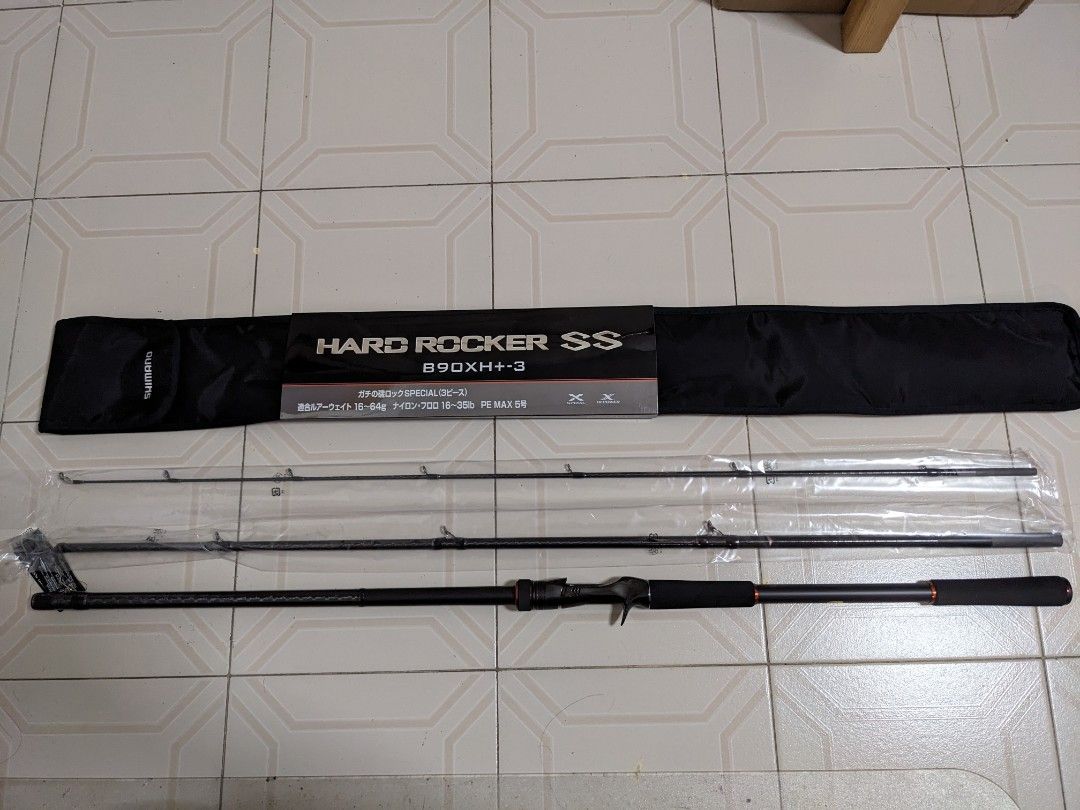 Hard Rocker SS B90XH+-3 / Shimano fishing Rod / Bait casting 