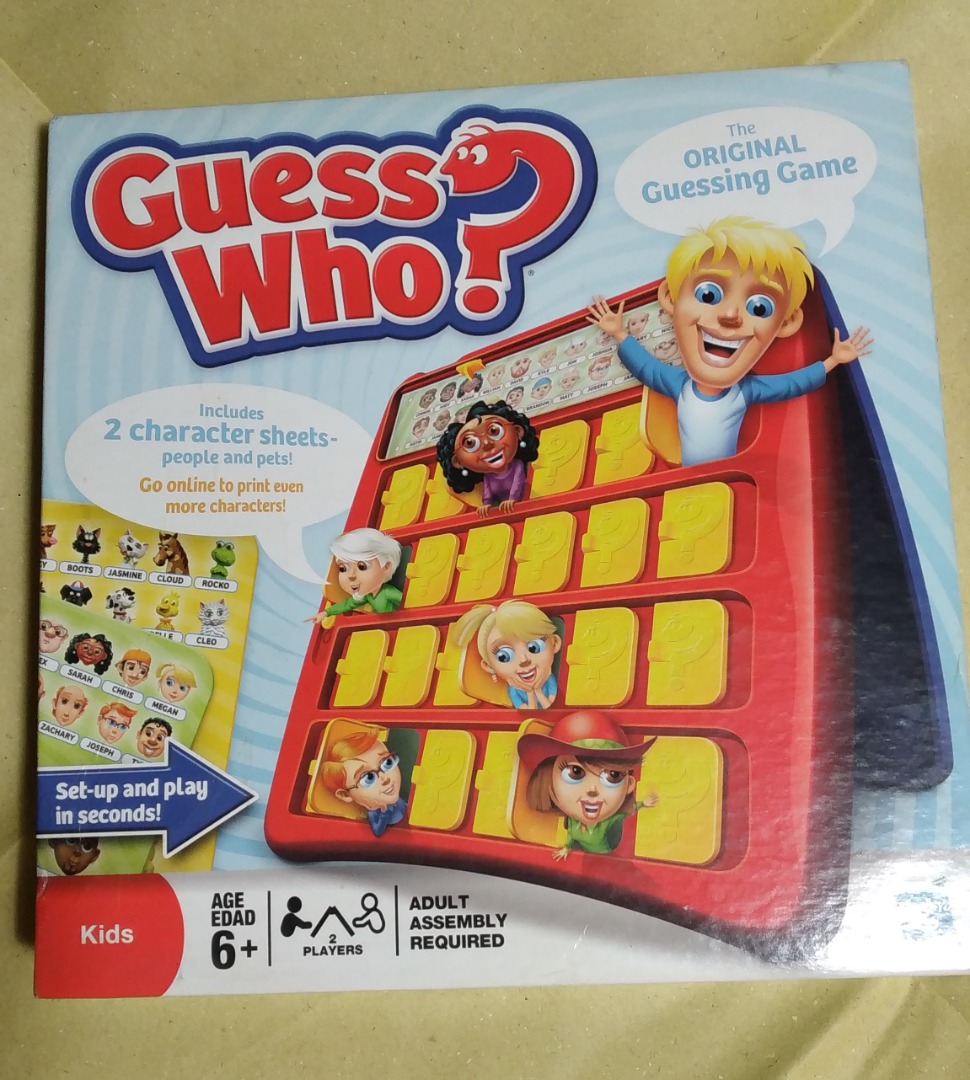 HASBRO Guess Who board game, Hobbies & Toys, Toys & Games on Carousell